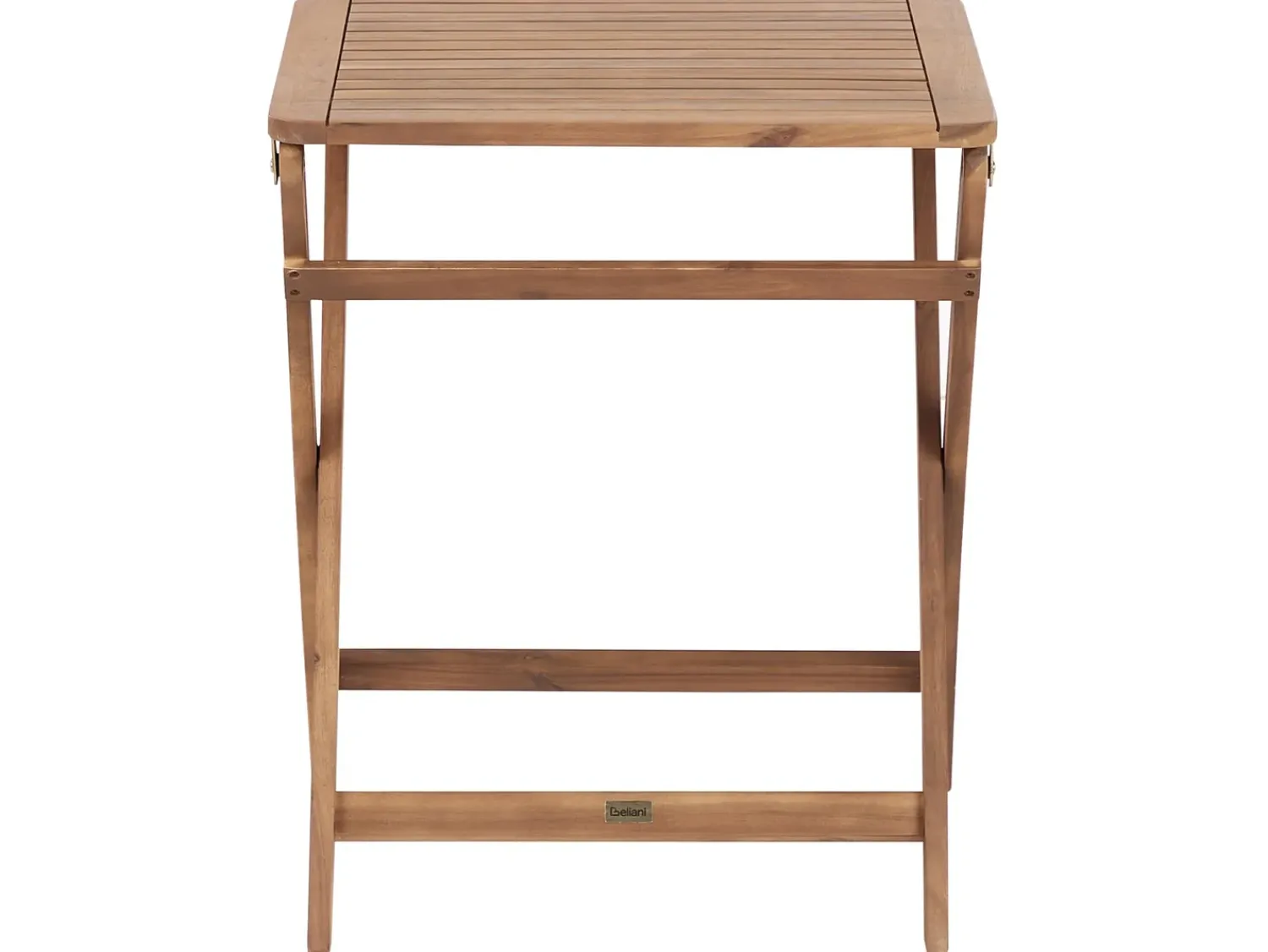 Best Beliani PARAGGI 60 cm 60 cm Legno di acacia certificato Marrone