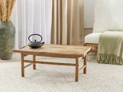Beliani TODI 45 cm 80 cm Bambù Marrone
