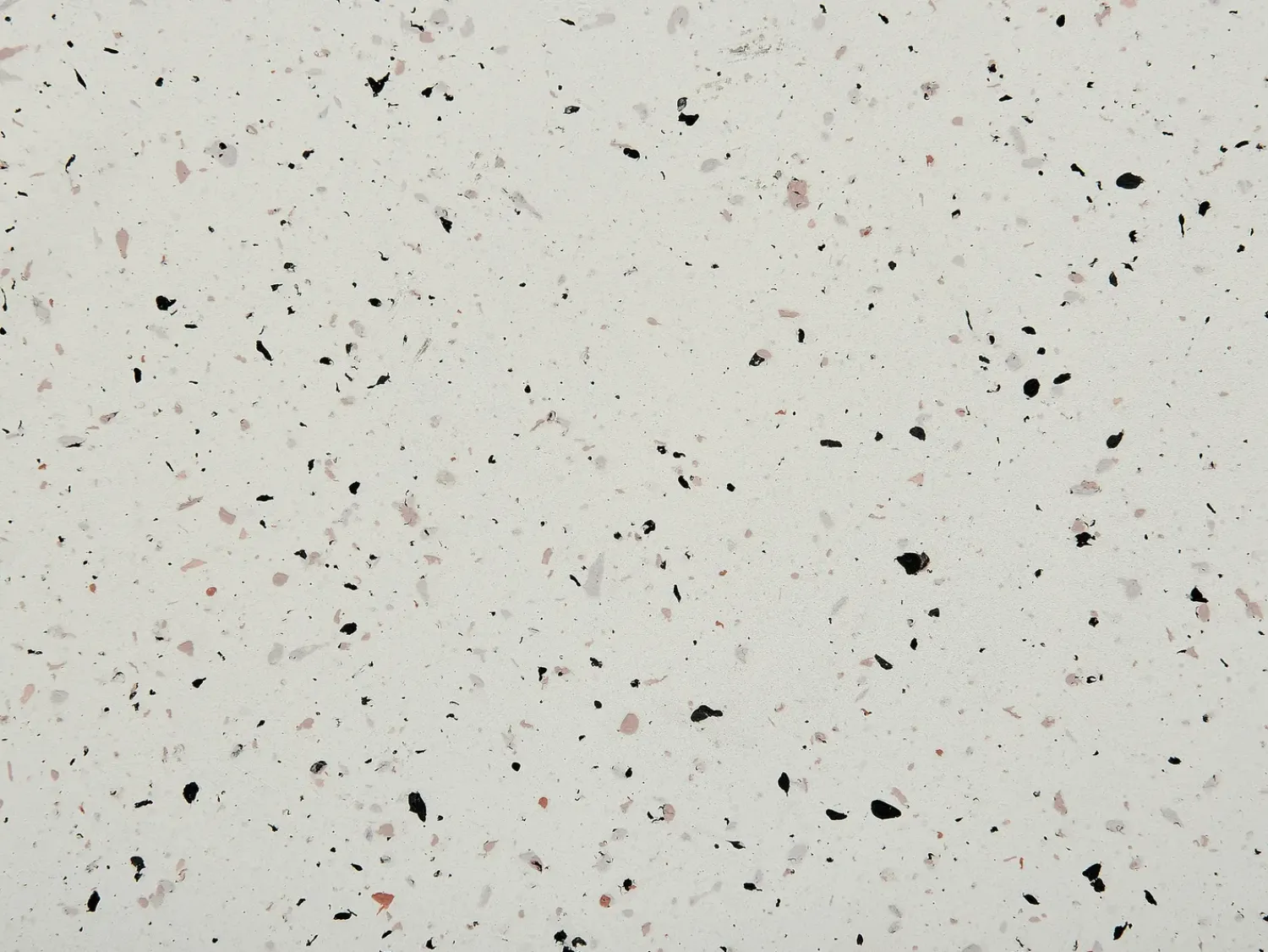 New Beliani Tavolino EDOLO 37 cm 37 cm Effetto terrazzo Terrazzo Bianco