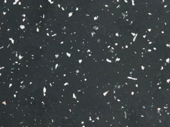 Clearance Beliani Tavolino FALIRO 37 cm 37 cm Effetto terrazzo Terrazzo Nero