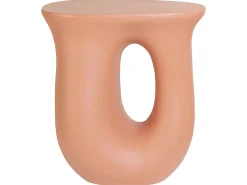 Beliani Tavolino IDRO 42 cm 28 cm Arancione