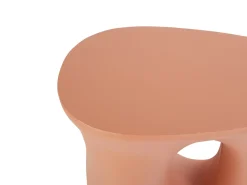 Beliani Tavolino IDRO 42 cm 28 cm Arancione