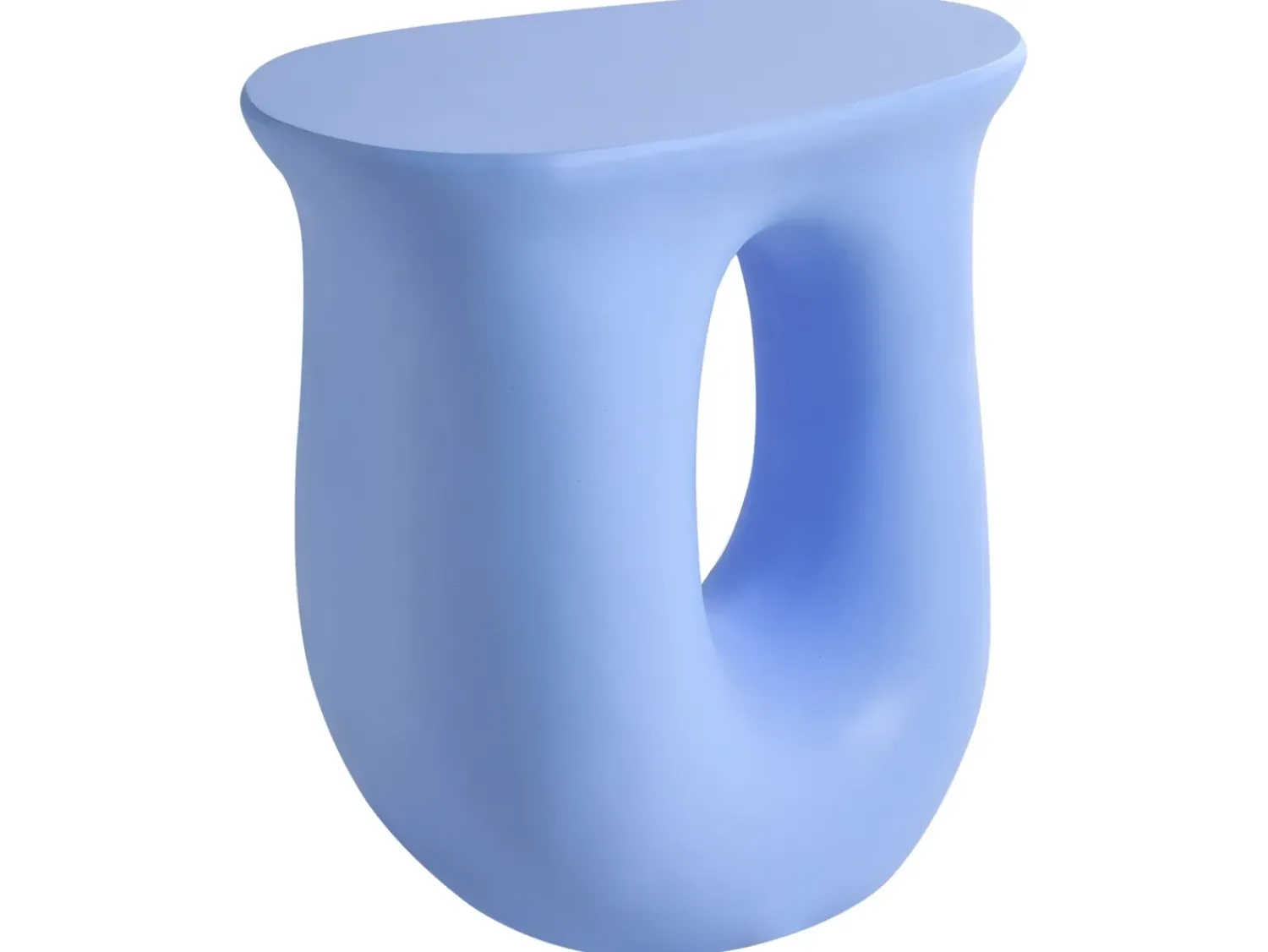 Clearance Beliani Tavolino IDRO 42 cm 28 cm Blu