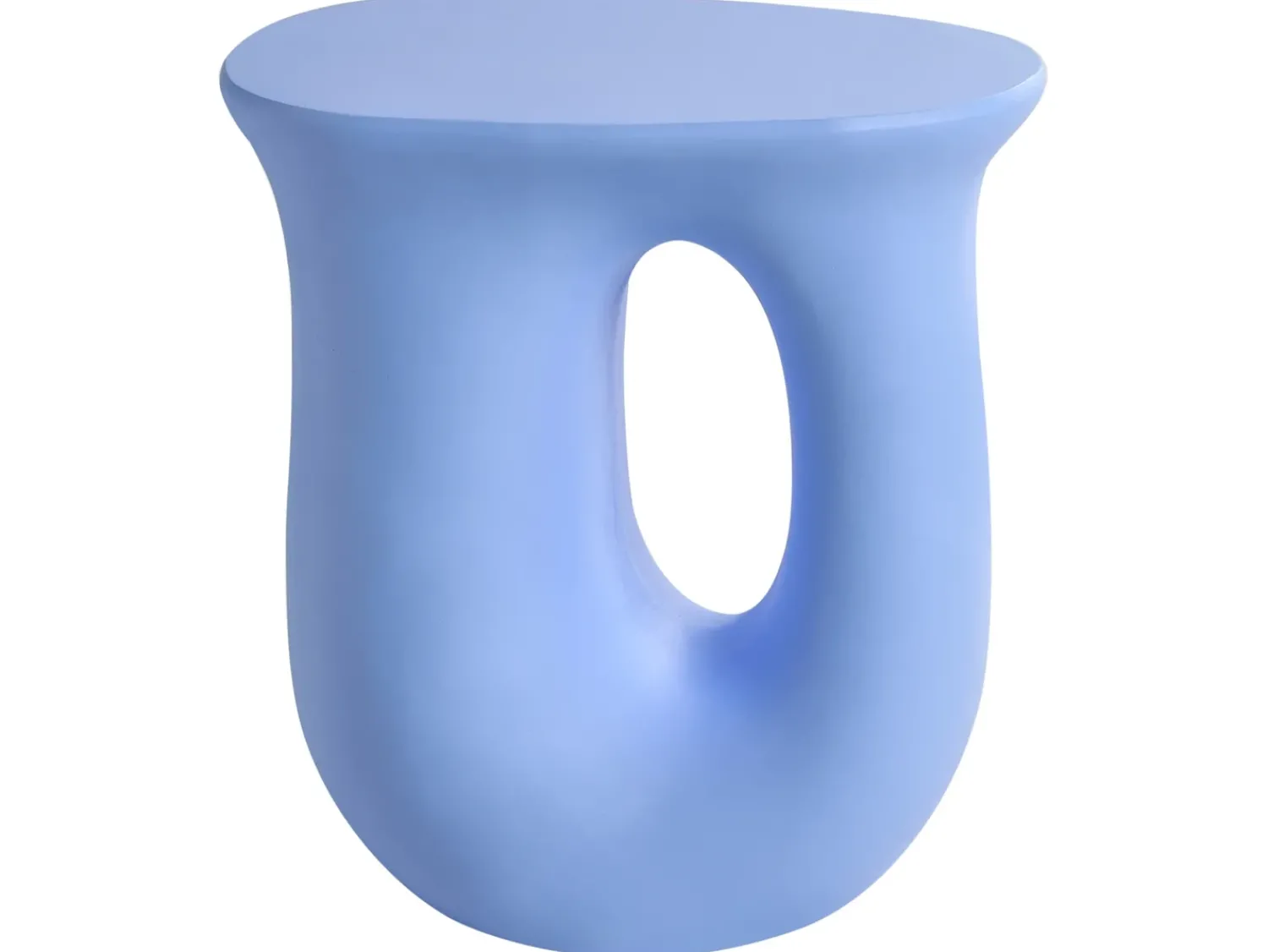 Clearance Beliani Tavolino IDRO 42 cm 28 cm Blu