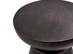 Hot Beliani Tavolino MINCIO 45 cm 45 cm Nero