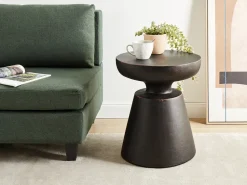 Hot Beliani Tavolino MINCIO 45 cm 45 cm Nero