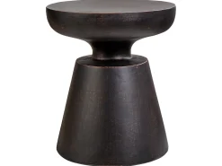 Hot Beliani Tavolino MINCIO 45 cm 45 cm Nero