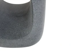 Clearance Beliani Tavolino PELMO 33 cm 33 cm Effetto marmo Grigio