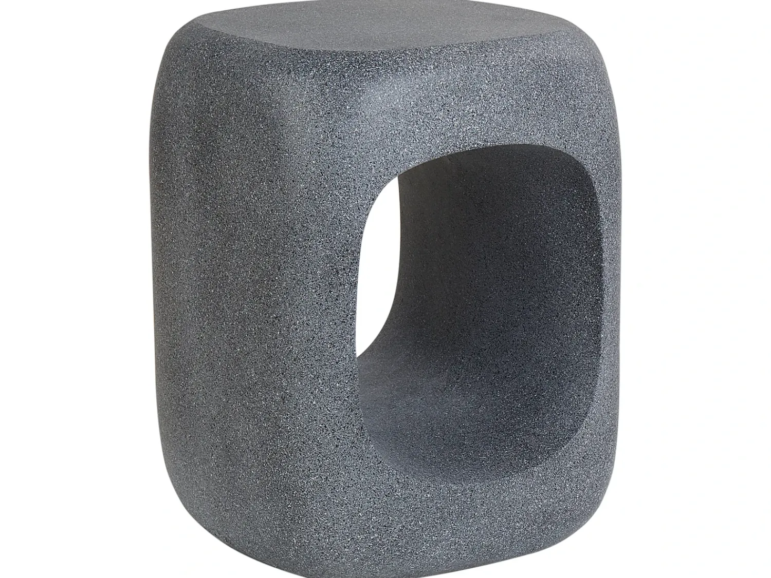 Clearance Beliani Tavolino PELMO 33 cm 33 cm Effetto marmo Grigio
