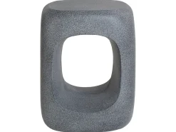 Clearance Beliani Tavolino PELMO 33 cm 33 cm Effetto marmo Grigio
