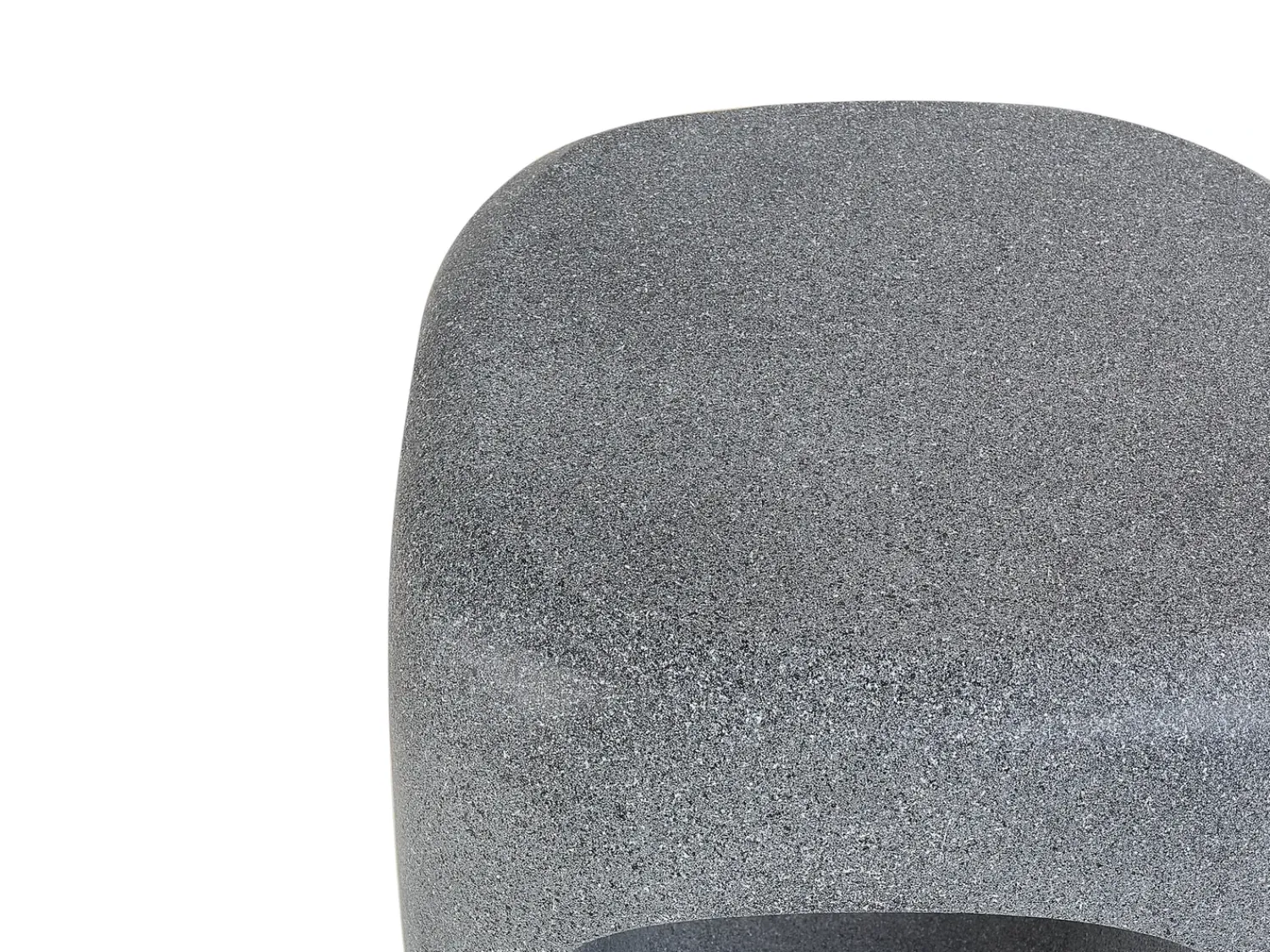 Clearance Beliani Tavolino PELMO 33 cm 33 cm Effetto marmo Grigio