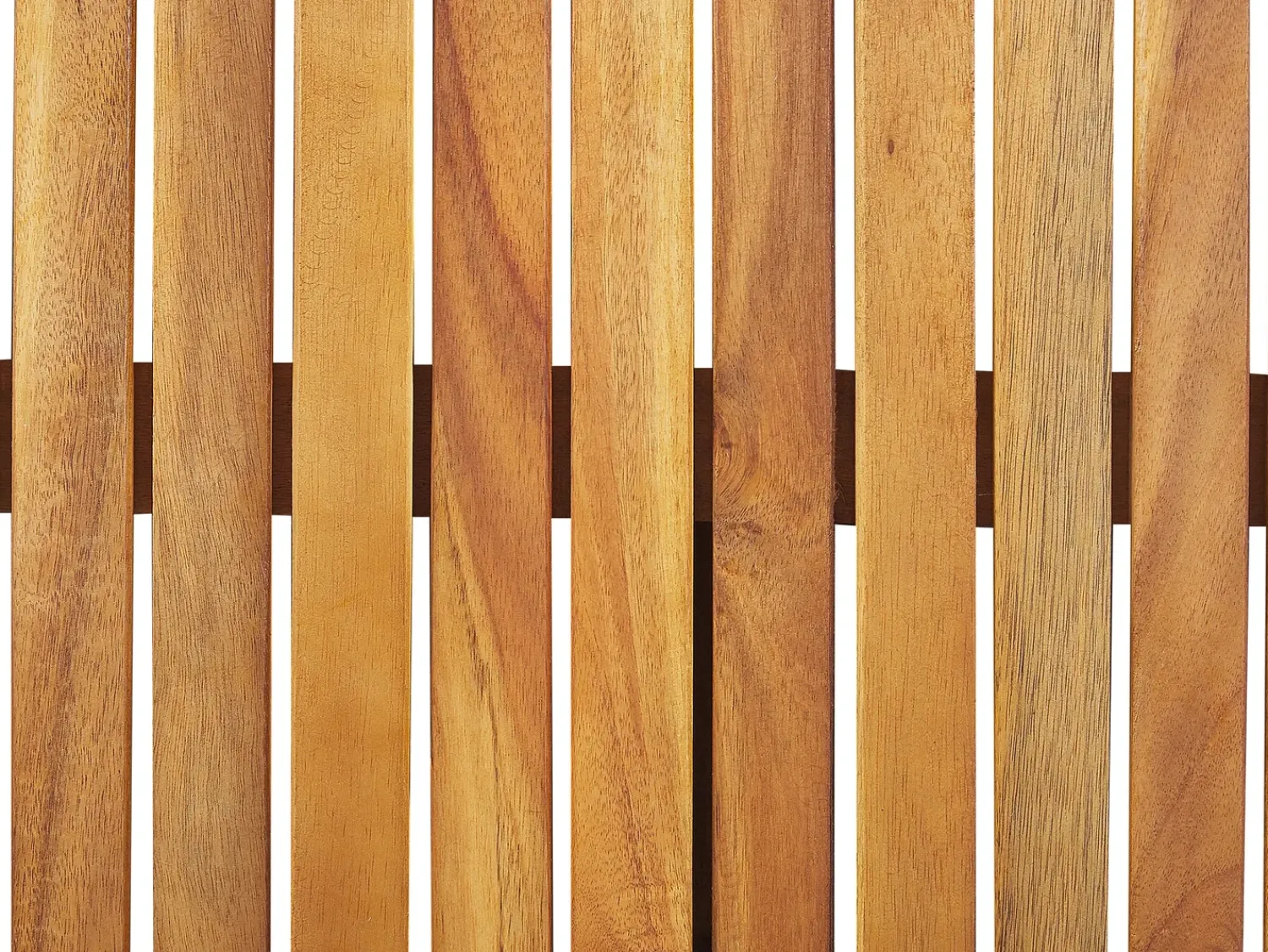 Beliani Tavolo da balcone UDINE 70 cm 69 cm Legno d'acacia Marrone