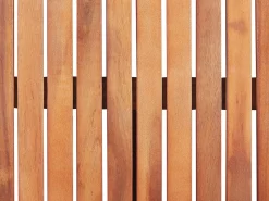 Hot Beliani Tavolo da balcone UDINE 70 cm 69 cm Legno d'acacia Marrone