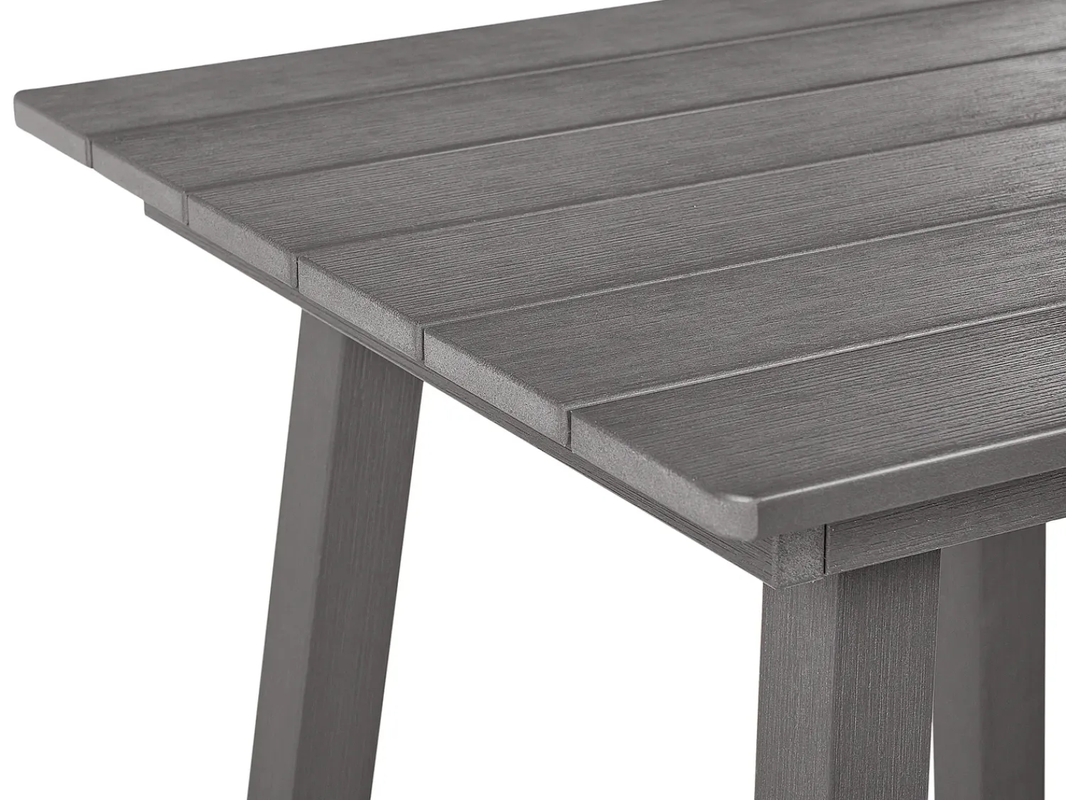Hot Beliani ADIRONDACK 60 cm 59 cm Materiale sintetico scuro Grigio