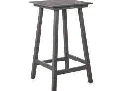 Hot Beliani ADIRONDACK 60 cm 59 cm Materiale sintetico scuro Grigio