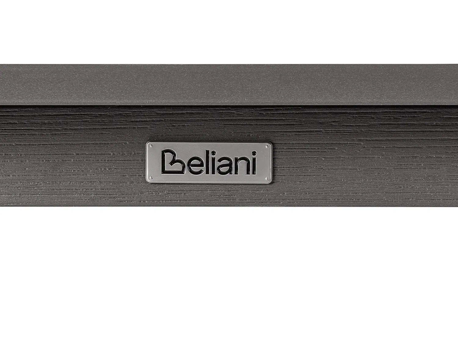 Hot Beliani ADIRONDACK 60 cm 59 cm Materiale sintetico scuro Grigio