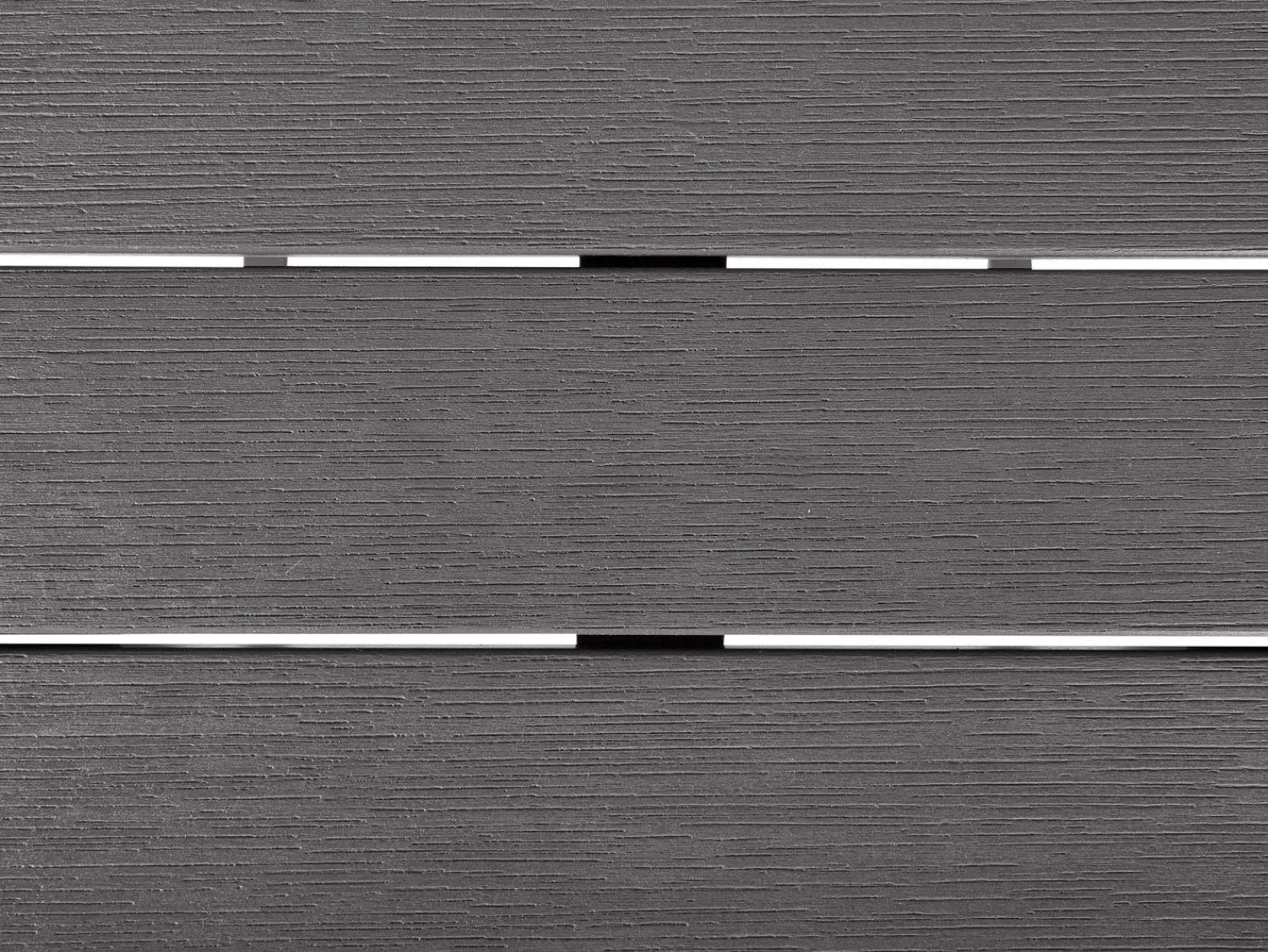 Hot Beliani ADIRONDACK 60 cm 59 cm Materiale sintetico scuro Grigio