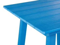 Beliani ADIRONDACK 60 cm 59 cm Materiale sintetico Blu
