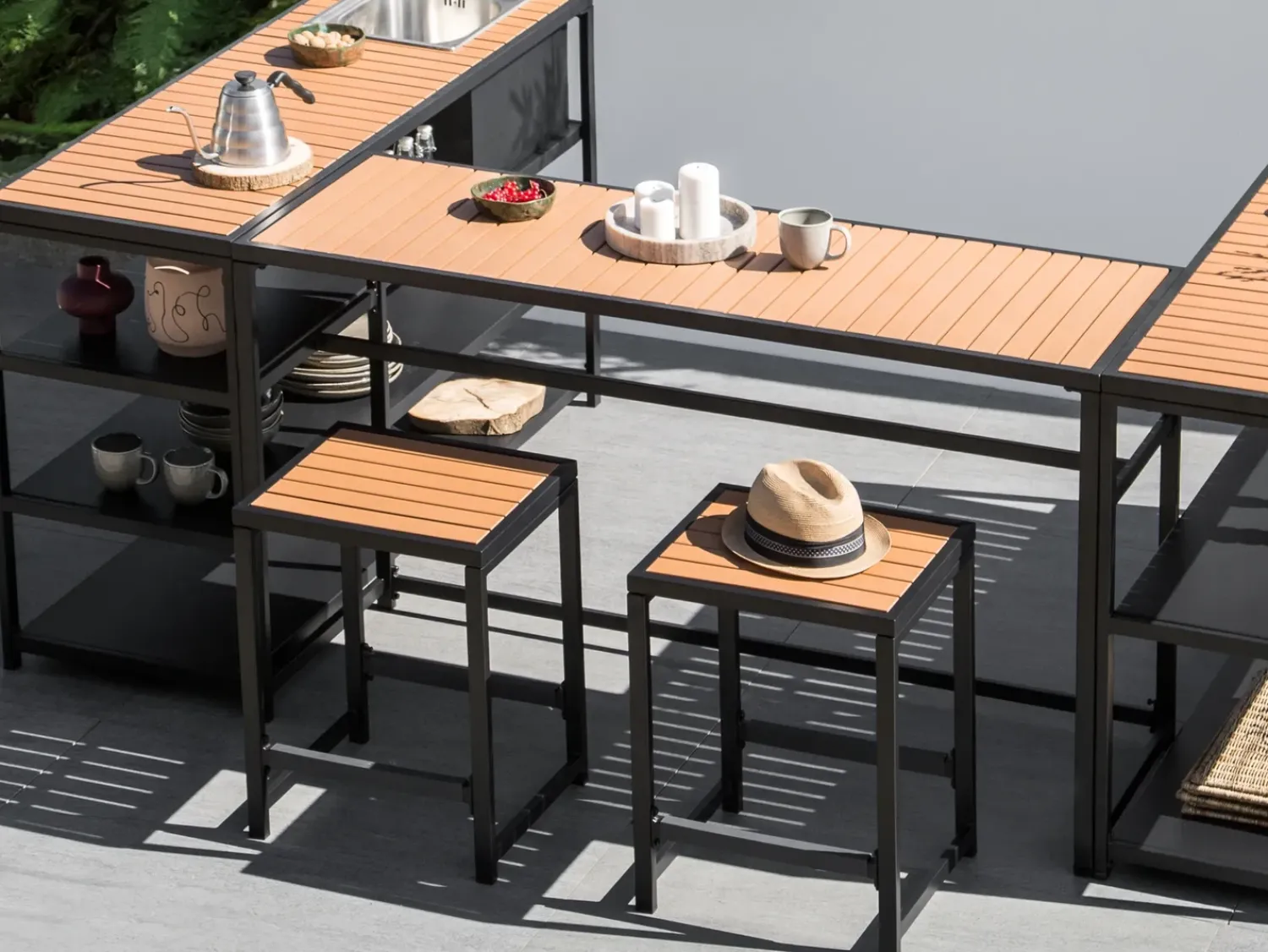 Hot Beliani AVETRANA 150 cm 50 cm Nero Marrone Nero