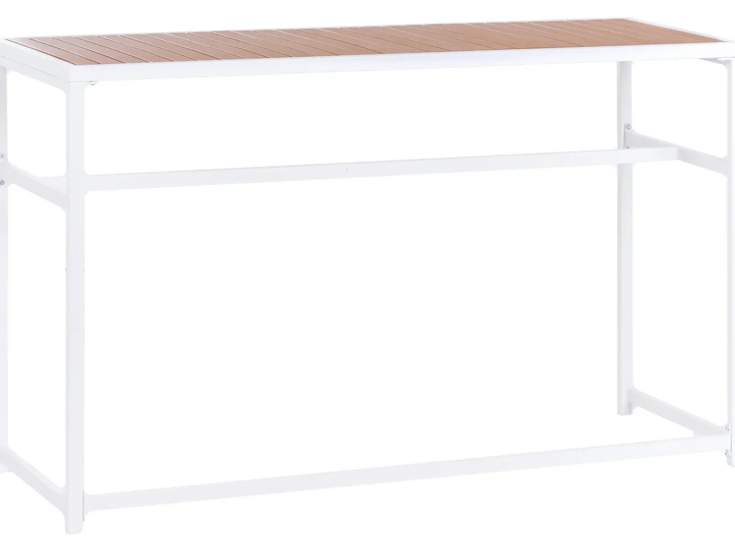 Sale Beliani AVETRANA 150 cm 50 cm Marrone/Bianco Bianco Marrone