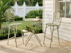 New Beliani BIVIO 60 cm 60 cm Metallo chiaro Verde