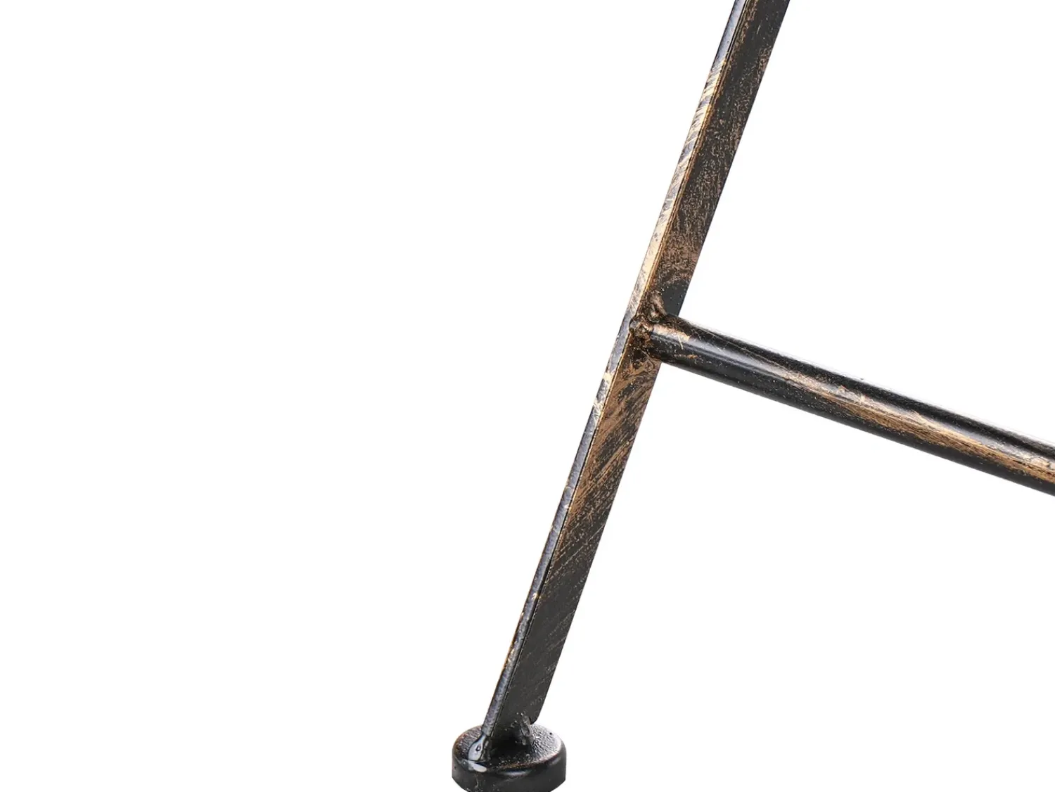 Discount Beliani BORMIO 60 cm 60 cm Metallo Nero Oro Nero