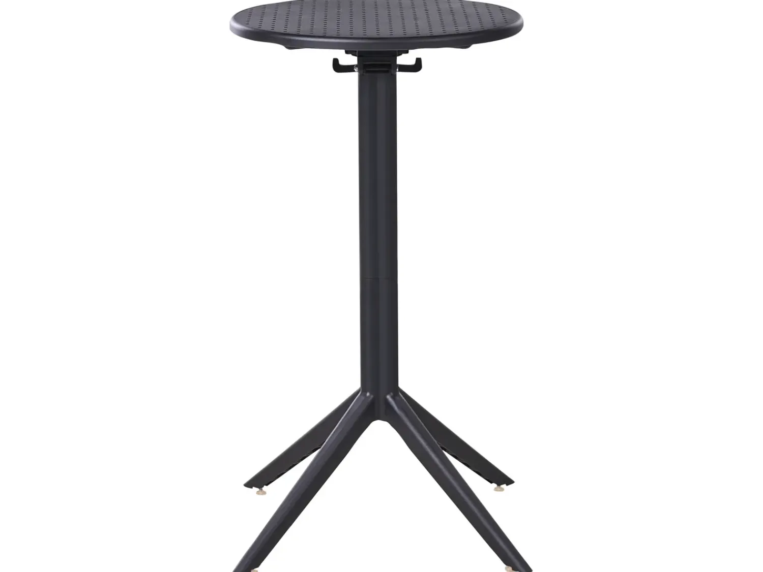 Online Beliani Tavolo da bar da giardino LEGRENA 60 cm 60 cm Nero