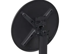 Online Beliani Tavolo da bar da giardino LEGRENA 60 cm 60 cm Nero