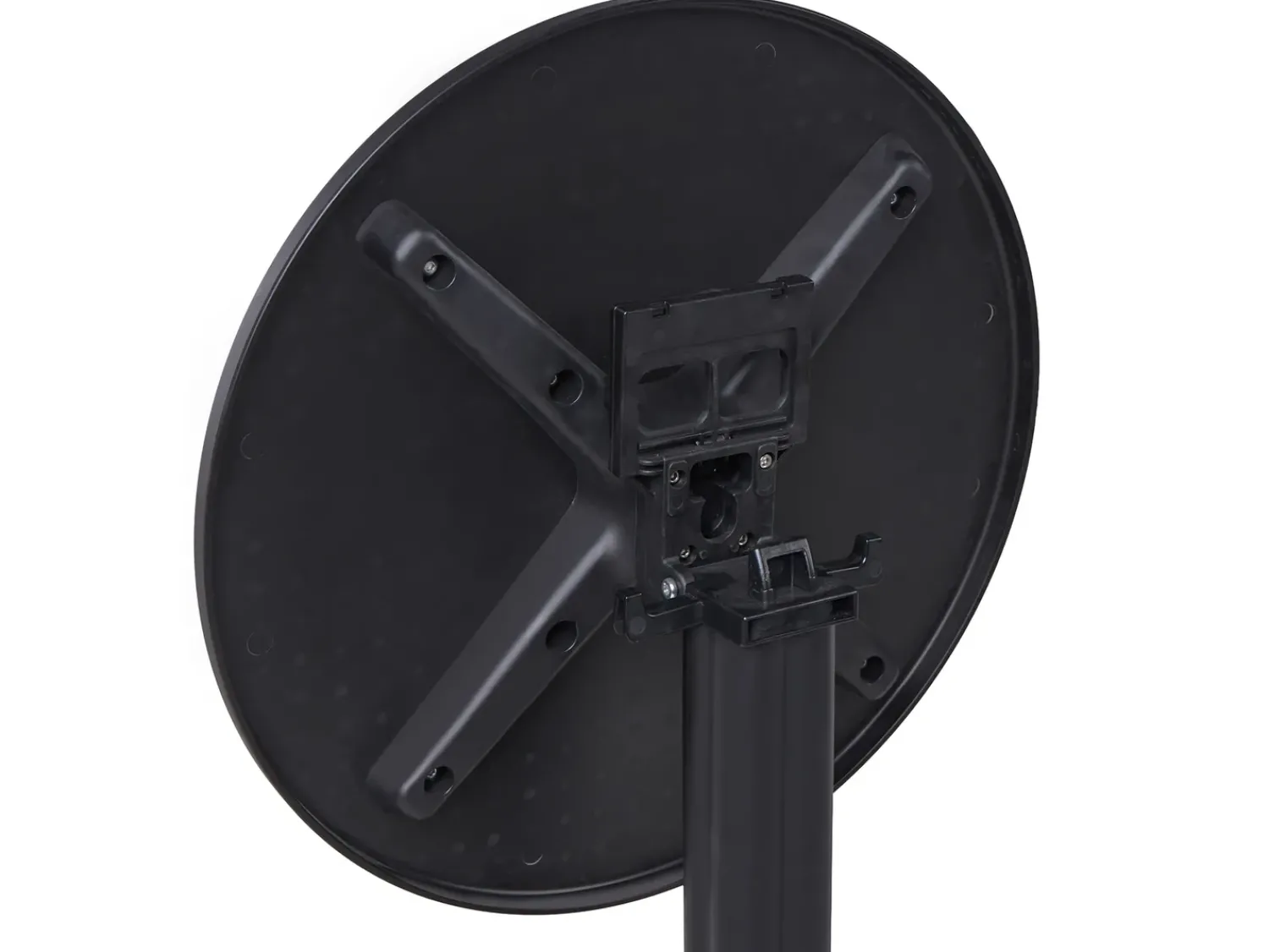 Online Beliani Tavolo da bar da giardino LEGRENA 60 cm 60 cm Nero