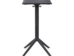 Online Beliani Tavolo da bar da giardino LEMNOS 60 cm 60 cm Nero