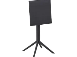 Online Beliani Tavolo da bar da giardino LEMNOS 60 cm 60 cm Nero