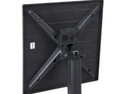 Online Beliani Tavolo da bar da giardino LEMNOS 60 cm 60 cm Nero