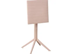 New Beliani Tavolo da bar da giardino LEMNOS 60 cm 60 cm Beige