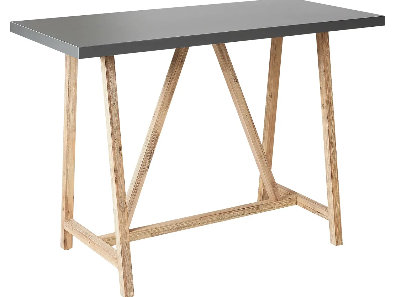 Sale Beliani TALAMONE 140 cm 70 cm Grigio Grigio Marrone