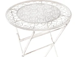 Clearance Beliani TRIESTE 60 cm 60 cm Metallo chiaro Beige