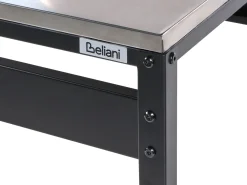 Beliani MAENZA Metallo Nero Argento Nero