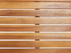 Outlet Beliani MAUI 160/220 cm 100 cm Legno d'acacia chiaro Marrone