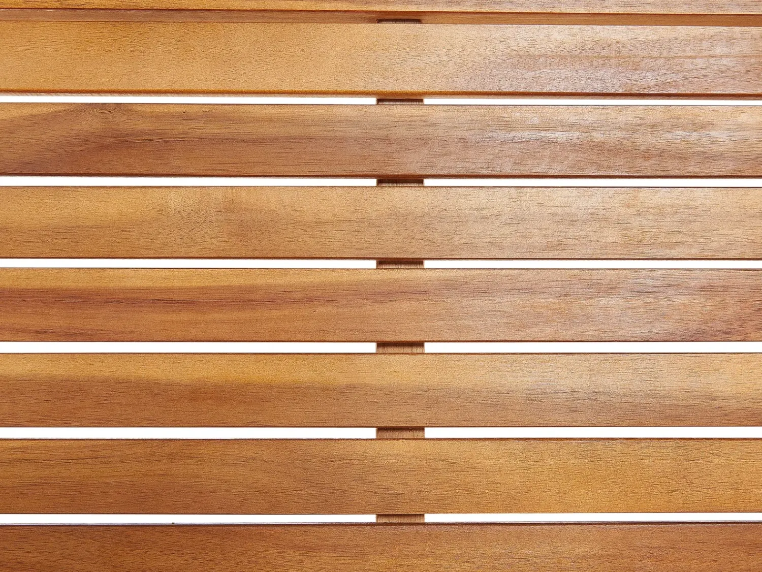 Outlet Beliani MAUI 160/220 cm 100 cm Legno d'acacia chiaro Marrone