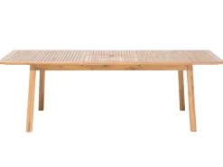 Sale Beliani CESANA 180/240 cm 100 cm Legno d'acacia chiaro Marrone