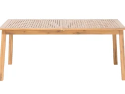 Sale Beliani CESANA 180/240 cm 100 cm Legno d'acacia chiaro Marrone