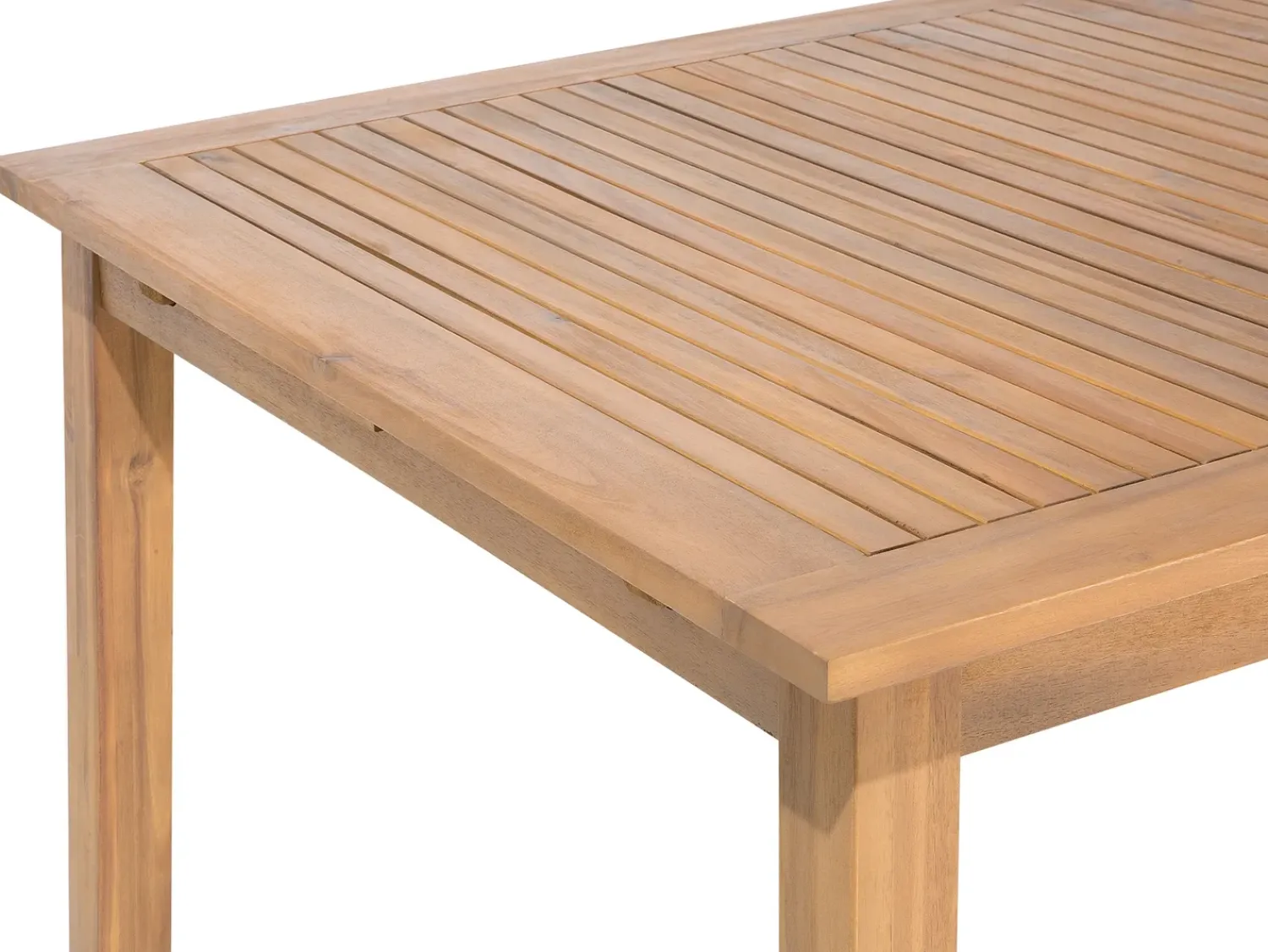Sale Beliani CESANA 180/240 cm 100 cm Legno d'acacia chiaro Marrone