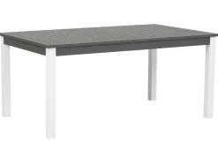 Hot Beliani PANCOLE 168/248 cm 100 cm Metallo Grigio Bianco Grigio
