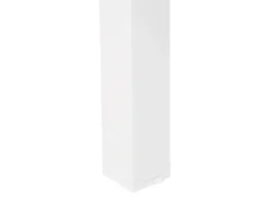 Hot Beliani PANCOLE 168/248 cm 100 cm Metallo Grigio Bianco Grigio