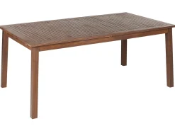 Sale Beliani CESANA 180/240 cm 100 cm Legno d'acacia scuro Marrone