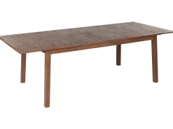 Sale Beliani CESANA 180/240 cm 100 cm Legno d'acacia scuro Marrone