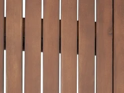 Sale Beliani CESANA 180/240 cm 100 cm Legno d'acacia scuro Marrone