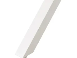 Sale Beliani Tavolo da pranzo allungabile da giardino FANES 184/242 cm 90 cm Metallo Bianco Bianco Marrone