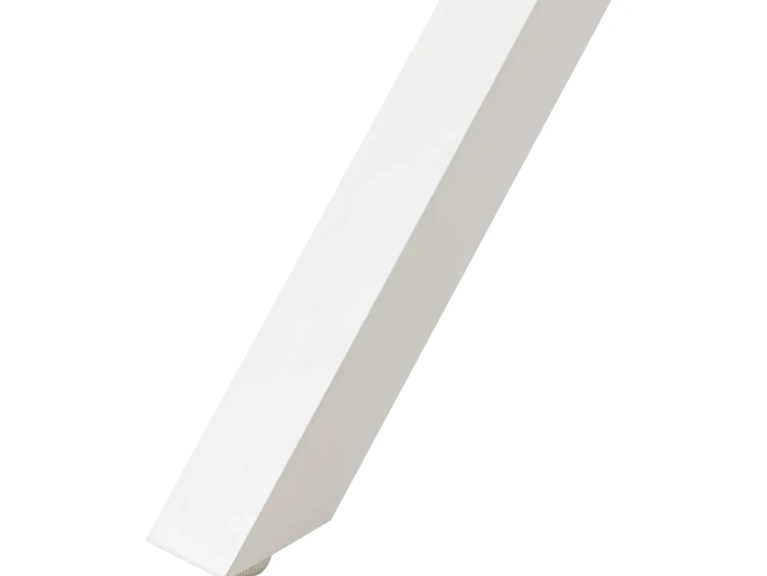 Sale Beliani Tavolo da pranzo allungabile da giardino FANES 184/242 cm 90 cm Metallo Bianco Bianco Marrone