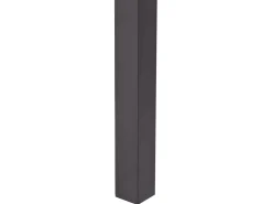 Clearance Beliani Tavolo da pranzo allungabile da giardino TOFANE 198/248 cm 90 cm Grigio Grigio Nero