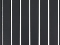 Sale Beliani Tavolo da pranzo allungabile da giardino ARDESIO 160/220 cm 90 cm Metallo scuro Grigio